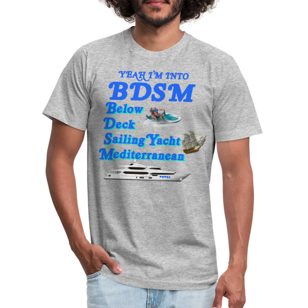 BDSM Unisex T-Shirt - heather gray