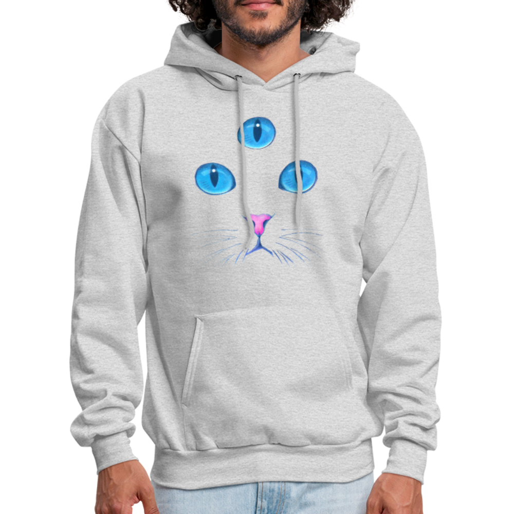 Unisex 3rd EYE Hooded Sweatshirt - ash 