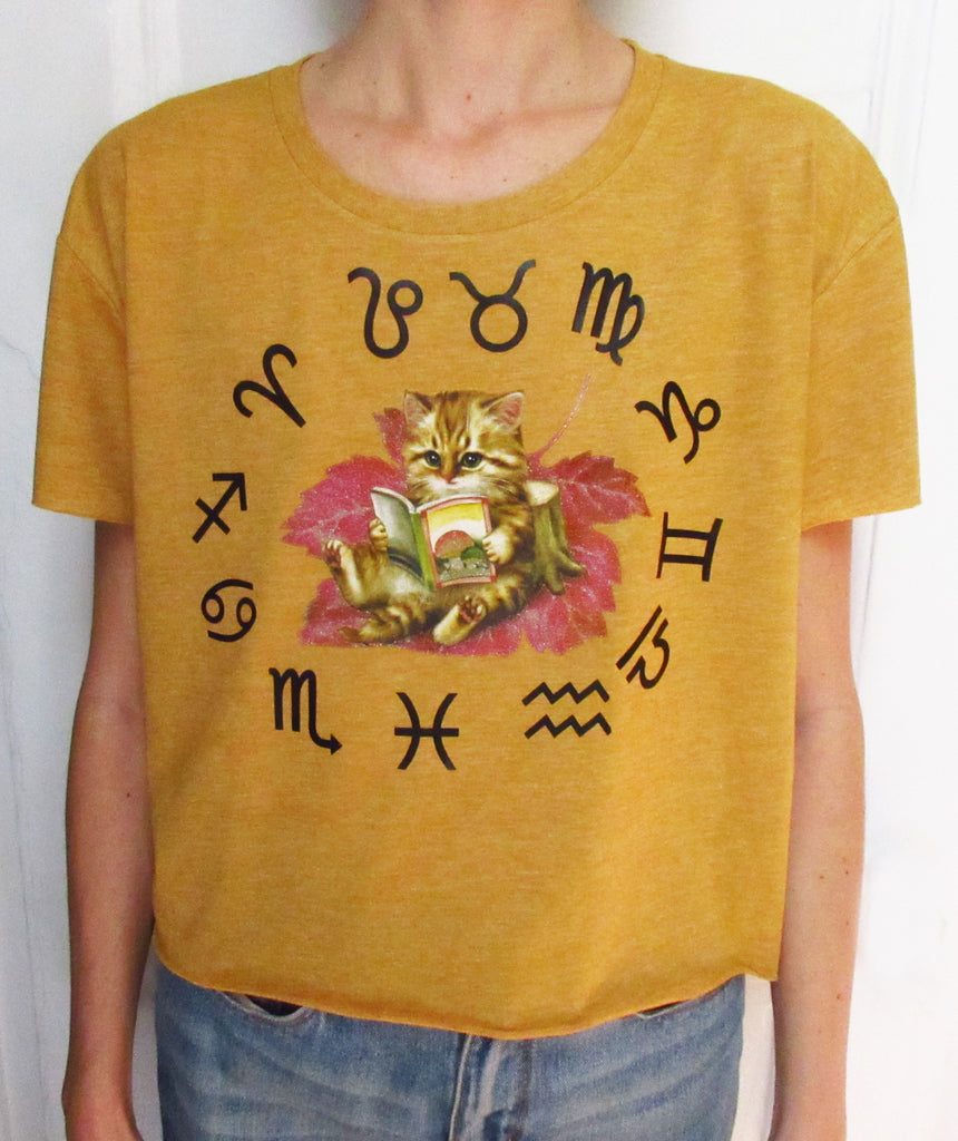 ZODIACAT Crop Shirt