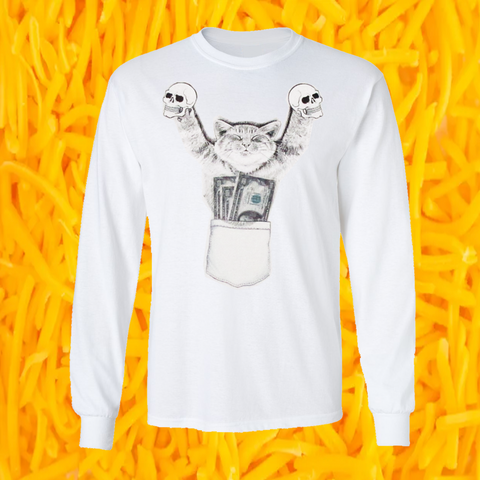 CAT SCRATCH Long Sleeve T-Shirt