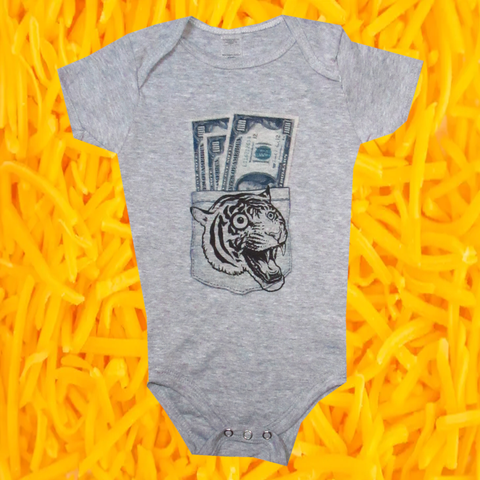 CASH GRAB BABYSUIT