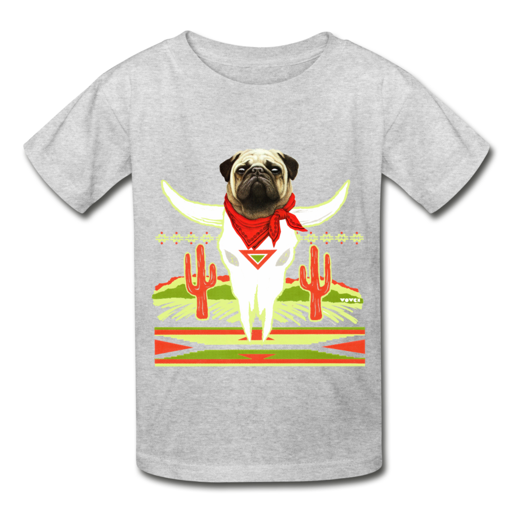 Desert Dawg Youth T-Shirt - heather gray
