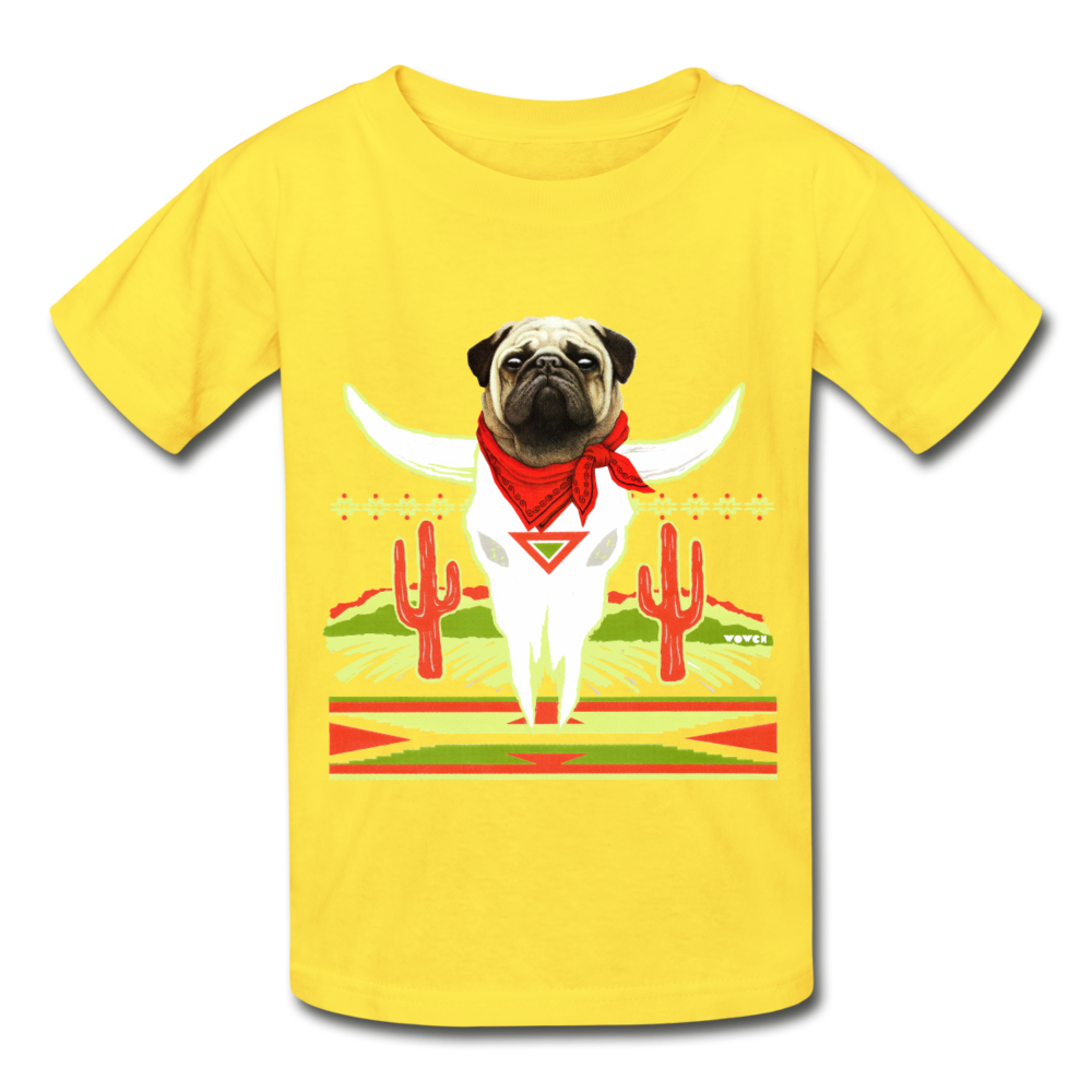 Desert Dawg Youth T-Shirt - yellow