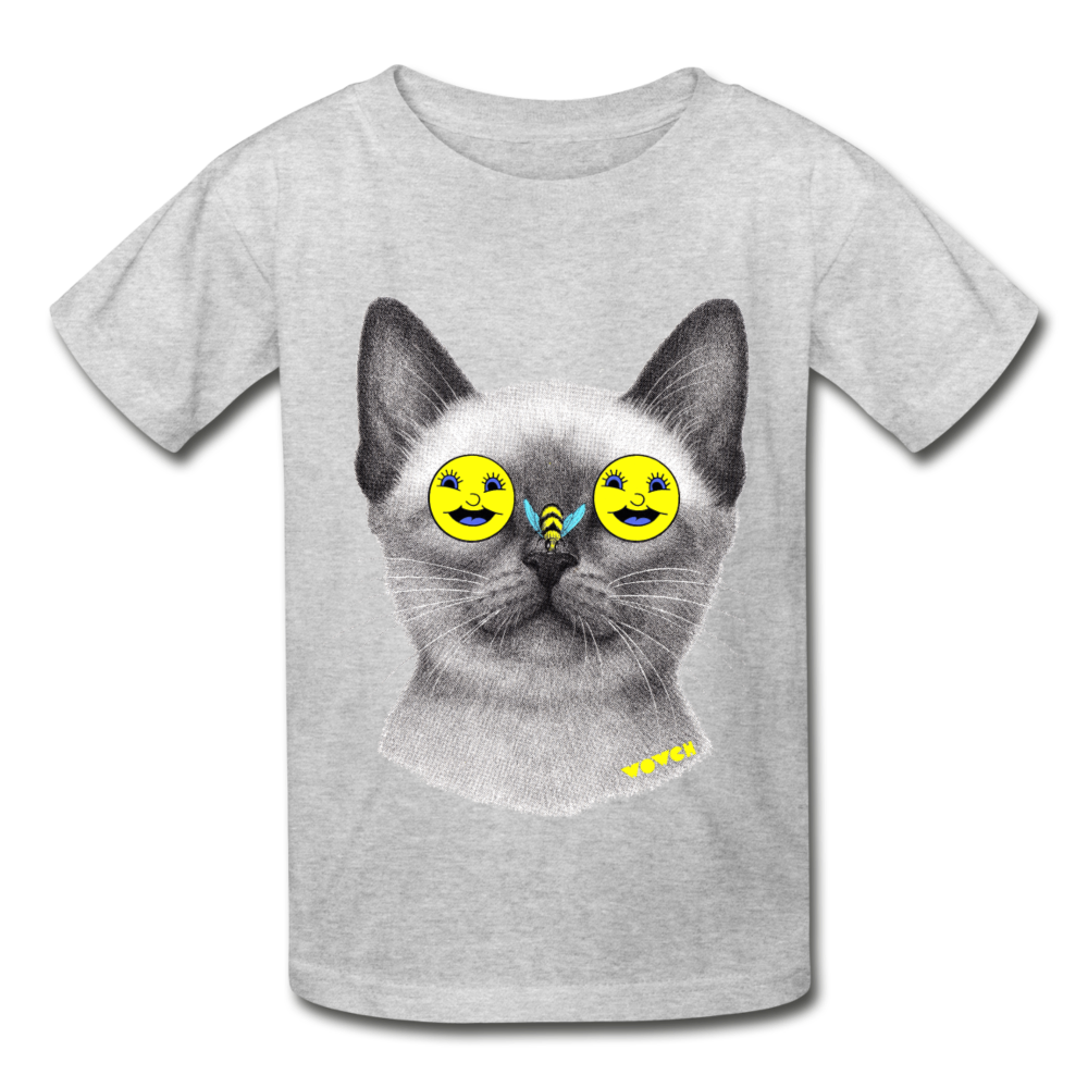 BEEWARE Youth T-Shirt - heather gray
