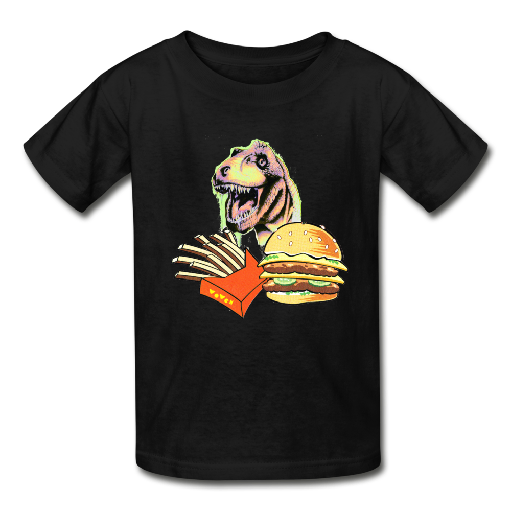 SNACK ATTACK Youth T-Shirt - black
