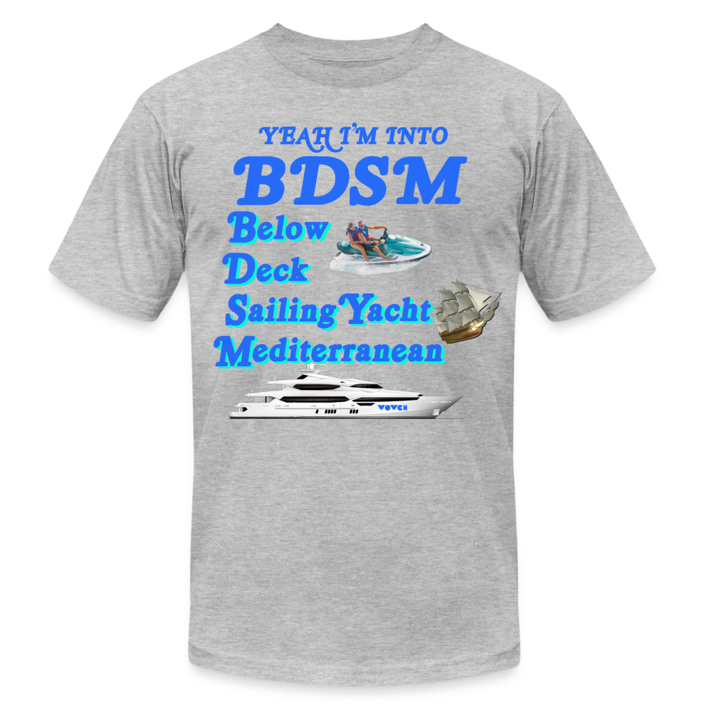 BDSM Unisex T-Shirt - heather gray